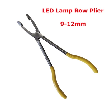 Reklāma, LED Lampas, 9-12mm Rindā Plier Dzeltena Ilgtermiņa Rokturi 0