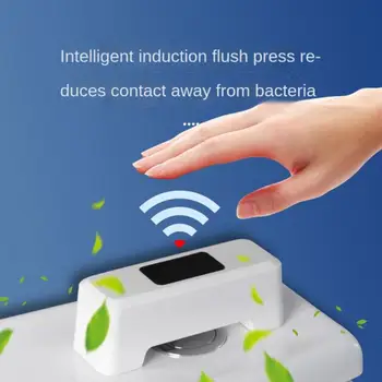 Tualetes Sensors Skalošanas Vannas Istaba Smart Home Slinks Sensors Skalošanas Smart Infrasarkanais Sensors, Tualetes Skalošanas Ūdens Tvertnes Aksesuāri 0