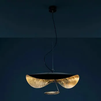 Postmodernisma Izliektu Virsmu, LED Pendant Gaismas, kas Peld ar Apakštase Cepuri Mākslas Mājas Dekoru Hanglamp Dzīvojamā Istaba, Restorāns, Gaismas WF1027 1