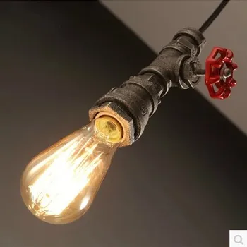Loft Stila Edison Vintage Kulons Lampas Rūpniecības Gaismas Ķermeņi ,Ūdens Cauruļvadu Retro Lampas Apgaismojums Rūpnieciskie 0