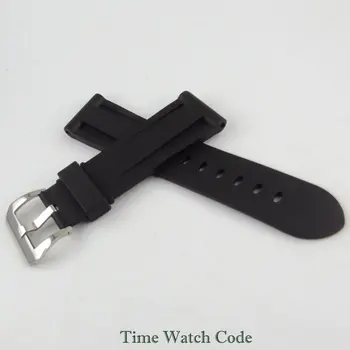 20mm Skatīties joslas, melnās gumijas siksna pin aizdare piemērots 20mm platums mēlīte vīriešu rokas pulkstenis nomaiņa 0