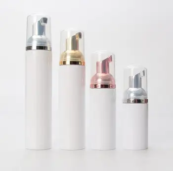 80ML balts plastmasas putošanas sūknis pudeli putošana/UZPŪTENIS sejas tīrītājs roku mazgāšanas šķidruma ūdeni, losjons, emulsija, gēls iepakošanas