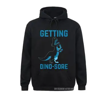 Kļūst Dino-Iekaisis Funny T Rex Dinozaura Treniņu Krekls Atpūtas Hoodies Mātes Dienu Hip Hop Apģērbs, Vīriešu Krekli 0