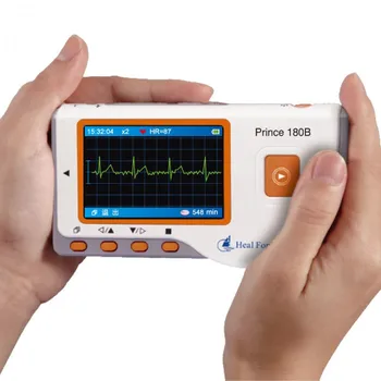 DZIEDĒT SPĒKĀ PRINČA Rokas Viegli EKG EKG Portatīvo Sirds Monitors, Programmatūra, USB
