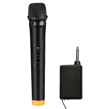 Puses Rokas Bateriju Darbināms Posmā Bezvadu Āra Mājās Dzied Plug And Play Ierakstīšanas Mikrofons, Skaļruņi Dinamiskais Karaoke 0