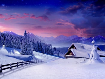 Vinila Fons Ziemassvētku Fona Fotogrāfija Aksesuārus Meža sniegotus skatus Foto Fona Auduma, Foto Studija 0