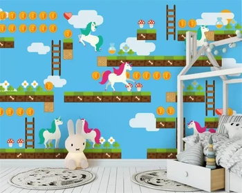 3DBEIBEHANG Custom tapetes, sienas satiksmes city karstā gaisa balons sienas happy farm Ziemeļvalstu vienkārši moderns bērnu istabas fona