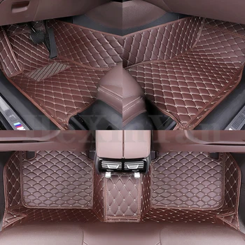Pasūtījuma Automašīnas Grīdas Paklāji Geely Emgrand 2022 visas modeļa auto Paklājs Paklāju Gājēju piederumi dizains interjera detaļas