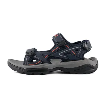 DAFENP vīriešu vasaras neslīdoša jaunu tendenci ārējā valkāt biezas soled gumijas nodilumu izturīga soft-soled vīriešu sandales, Pludmales kurpes 39-46