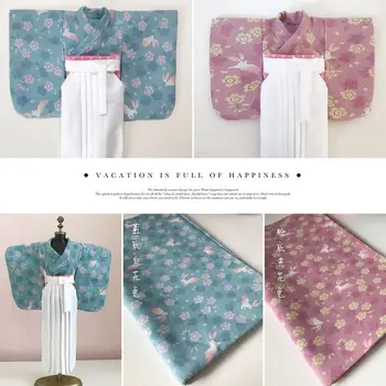 1/8 1/6 1/4 1/3 BJD Japāņu kimono doll apģērbu piederumi BJD/SD blyth OB11,neietver lelle,kurpes,parūka un šalle E2688 0