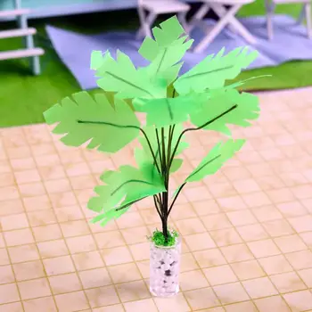 Leļļu namiņš Augu Dekori Moderns Kognitīvās Spējas Rokās-par Spēju Izlikties, Spēlēt Mākslīgie Mini Augu Dekori Augu Rotaļlietas