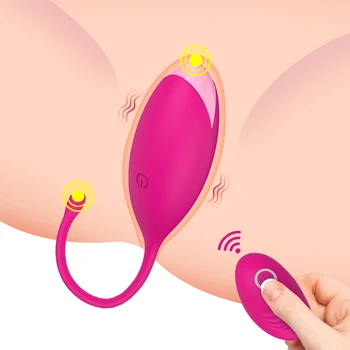 Bezvadu Tālvadības Bullet Vibratori Vibrējošais Biksītes Olu Valkājamas Dildo Vibrators G Spot Klitora Pieaugušo Seksa rotaļlieta, paredzēta Sievietēm