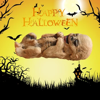 Haunted Leļļu Masku Halloween Party Kostīms Izlikties, Spēlēt Grupa Krājumi Lateksa Mazgājams Māmiņa Lelle Izvairīties No Istabas Aksesuāri 2