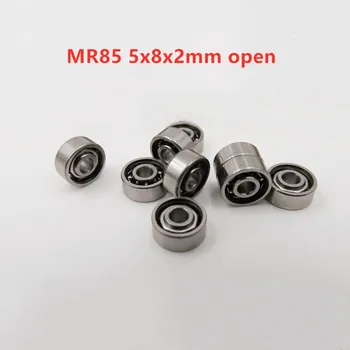 100gab MR85 Miniatūras atvērt gultnis 5*8*2 deep groove lodīšu gultņiem 5x8x2 mm 0